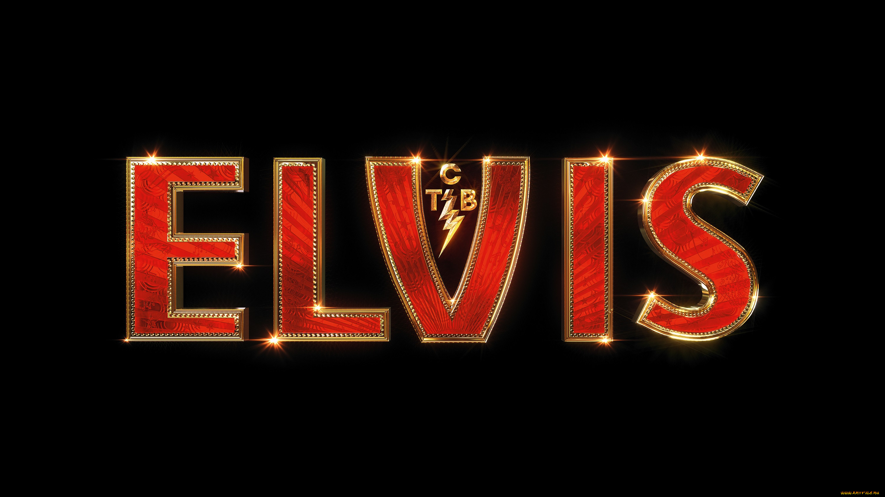  ,  , -unknown , , elvis, presley, tcb, band, 2022, movies, black, background